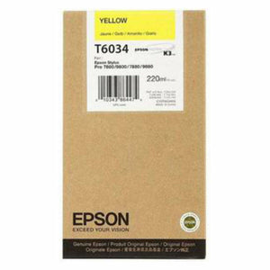 Original Ink Cartridge Epson C13T603400 Yellow-0