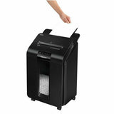 Micro-Cut Paper Shredder Fellowes AutoMax100M Black-2