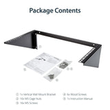 Holder Startech RK619WALLV Black Steel-2