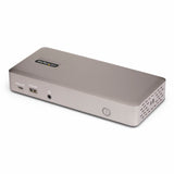 USB Hub Startech 150UE-USB4DOCKTRIPLE Grey-0
