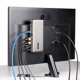 USB Hub Startech 150UE-USB4DOCKTRIPLE Grey-1