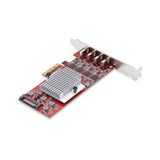 USB Cable Startech P10Q4C-USB-CARD Red-1