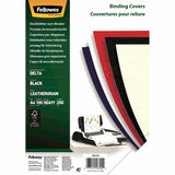 Binding Covers Fellowes Delta 100 Pieces Black A4 Cardboard (10Units)-1