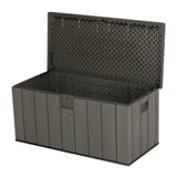 Outdoor Chest Lifetime Brown 570 L 150 x 69 x 72 cm Steel Plastic-5