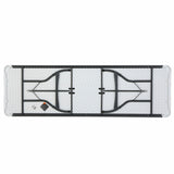 Folding Table Lifetime White 244 x 74 x 76 cm-5