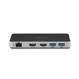 USB Hub Kensington UH1460P Black/Silver-1