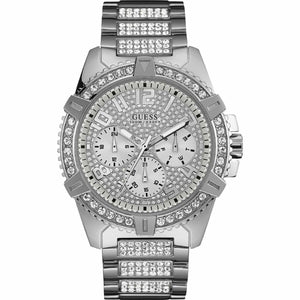 Men's Watch Guess W0799G1 Silver (Ø 48 mm)-0