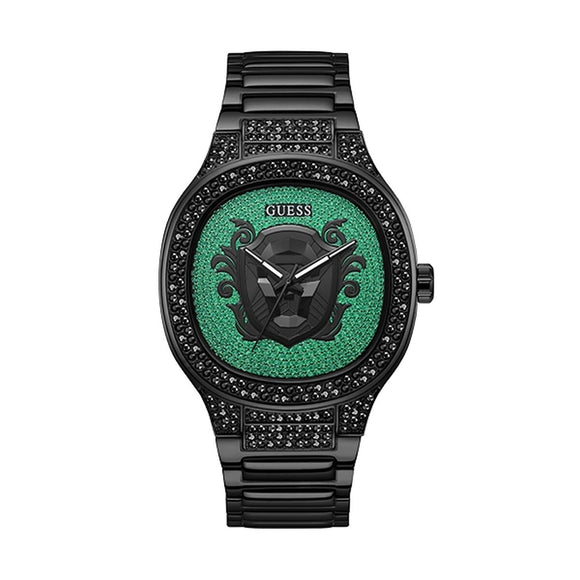 Men's Watch Guess GW0565G2 Black Green-0