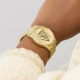Ladies' Watch Guess ROXY Golden-2