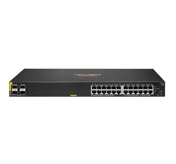 HPE Aruba 6100 24G 4SFP+ Switch POE+ 370W JL677A-0