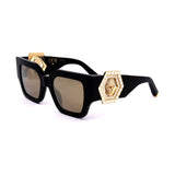 Ladies' Sunglasses PHILIPP PLEIN SPP103S SHINY GREY GOLD-5
