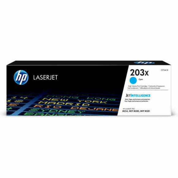 Original Toner HP CF541X Cyan-0