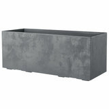 Self-watering planter Deroma Grey 99 cm Plastic Rectangular-0