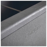 Self-watering planter Deroma Grey 78 x 38 x 39 cm Plastic Rectangular Ø 78 cm-1