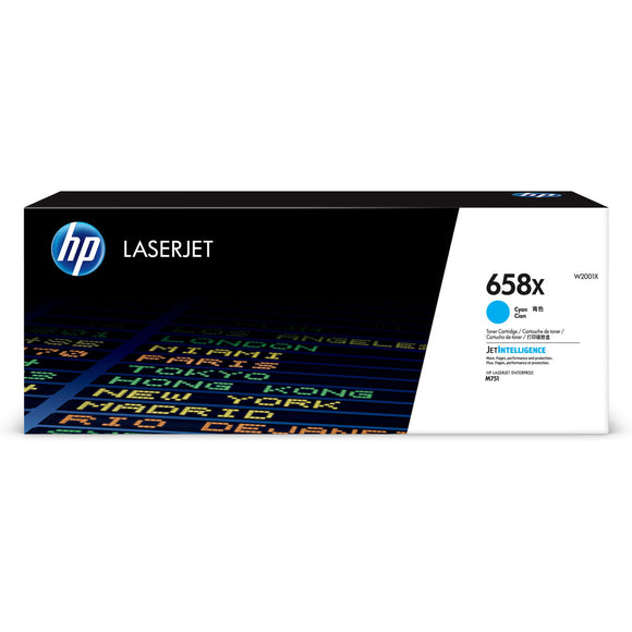 Original Toner HP M751 658X Cyan-0