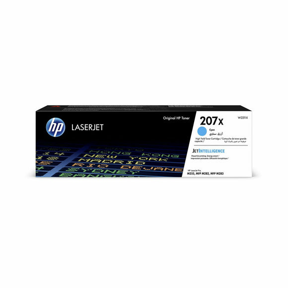 Original Toner HP 207X Cyan-0