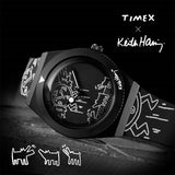 Men's Watch Timex Q X KEITH HARING SPECIAL EDT. Black (Ø 38 mm)-6