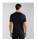 Men’s Short Sleeve T-Shirt Napapijri Black-4