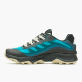 Running Shoes for Adults Merrell Moab Speed Gtx Blue Navy Blue Moutain-5