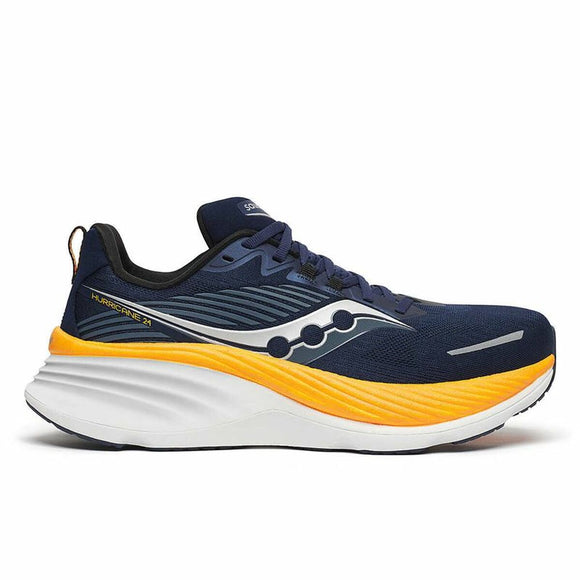 Running Shoes for Adults Saucony Hurricane 24 Blue-0