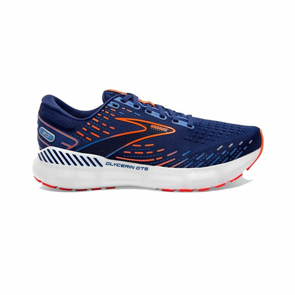 Running Shoes for Adults Brooks Glycerin GTS 20 Blue-0