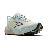 Trail running shoes for women Brooks Caldera 8 Light Blue-3