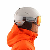 Ski Helmet Salomon L47610700 White Unisex-1