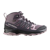 Walking Shoes for Women Salomon Storen Mid GTX Purple-0
