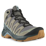 Walking Shoes for Men Salomon X-Adventure Recon Mid Olive Dark grey-3