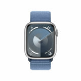 Smartwatch Apple MRHX3QL/A Blue Silver 41 mm-2