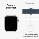 Smartwatch Apple Series 9 Blue Silver 41 mm-1