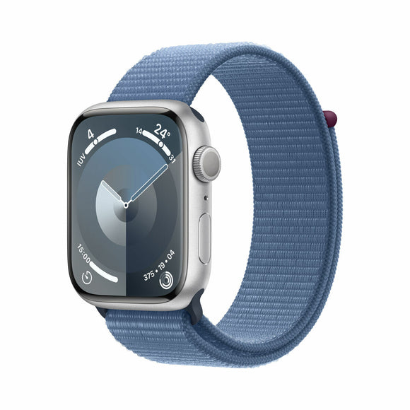 Smartwatch Apple MR9F3QL/A Blue Silver Ø 45 mm-0