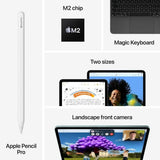 Tablet Apple iPad Air 11" M2 8 GB RAM 512 GB Purple-1
