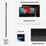Tablet Apple iPad Pro 2024 8 GB RAM 256 GB Black-2