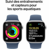 Smartwatch Apple Blue Silver-3