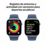 Smartwatch Apple Series 10 Blue Silver 46 mm-6