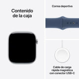 Smartwatch Apple Series 10 Blue Silver 46 mm-1