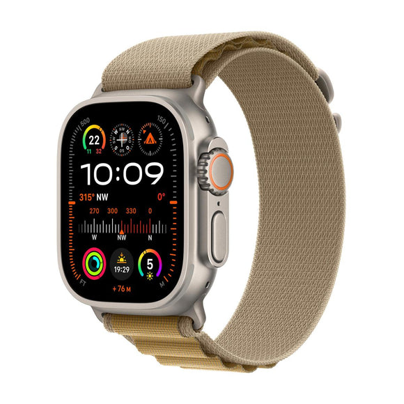 Apple Watch Ultra 2 49mm GPS+4G Titan Alpine Loop L Natural/Tan-0