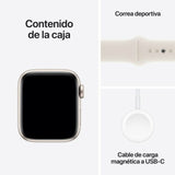 Smartwatch Apple SE GPS + Cellular 40mm White 40 mm-2