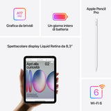 Tablet Apple MXN63TY/A 8,3" Hexa Core 8 GB RAM 128 GB Grey-5