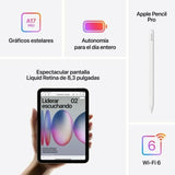 Tablet Apple IPAD MINI 7 8,3" Hexa Core 8 GB RAM 256 GB Purple-11