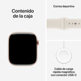 Smartwatch Apple MEV74QL/A Pink 46 mm-7