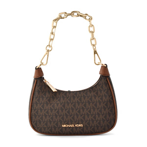 Shoulder Bag Michael Kors Cora Brown 19 x 15 x 6 cm-0