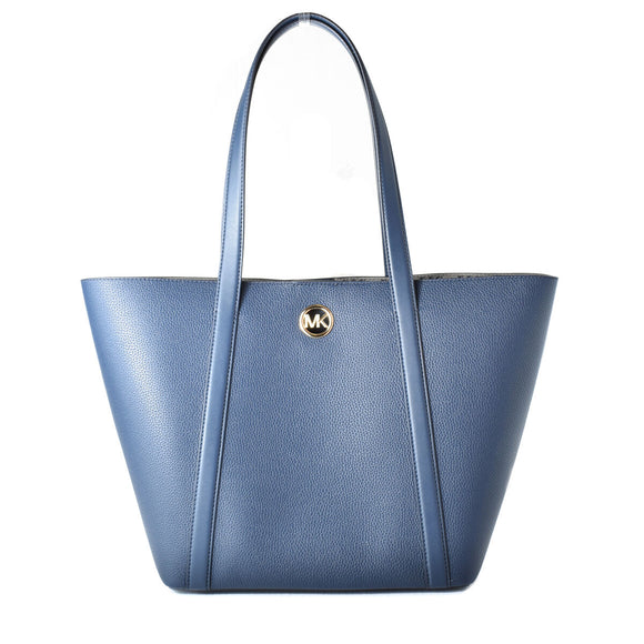 Women's Handbag Michael Kors HADLEIGH NAVY Blue 29 X 30 X 8 CM-0