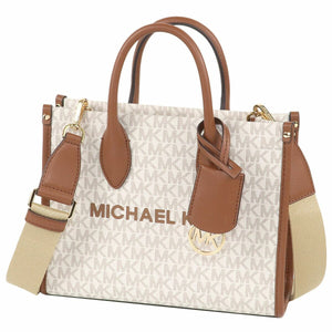 Women's Handbag Michael Kors Mirella Beige 25 x 20 x 8 cm-0