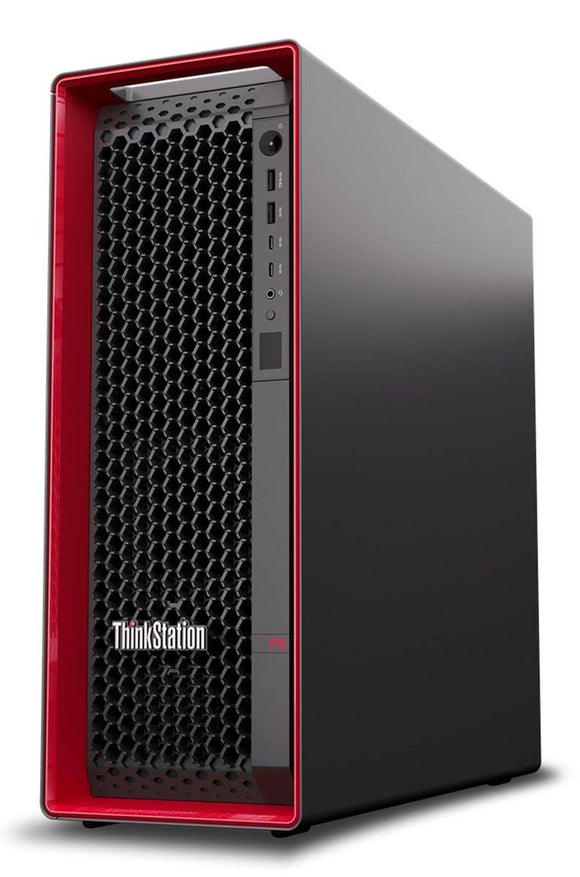 Lenovo ThinkStation P5 Intel Xeon W w3-2435 32 GB DDR5-SDRAM 1 TB SSD Windows 11 Pro for Workstations Tower Workstation Black Red-0