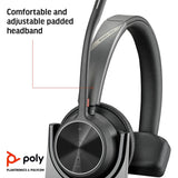 Headphones Poly 77Y92AA Black-3