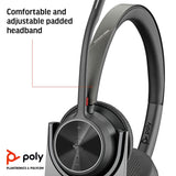 Headphones Poly 77Z00AA Black-14