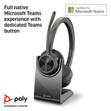 Headphones Poly 77Z32AA Black-4