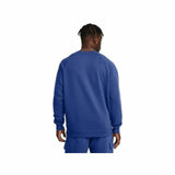 Men’s Sweatshirt without Hood Under Armour Rival Fleece Crew Blue-3